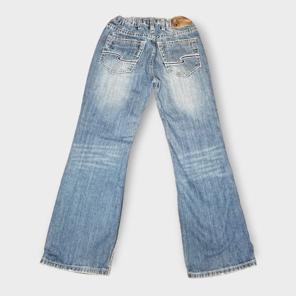 Silver Zane-1035 Jeans, Big Kid Size 8 - Picture 2 of 7